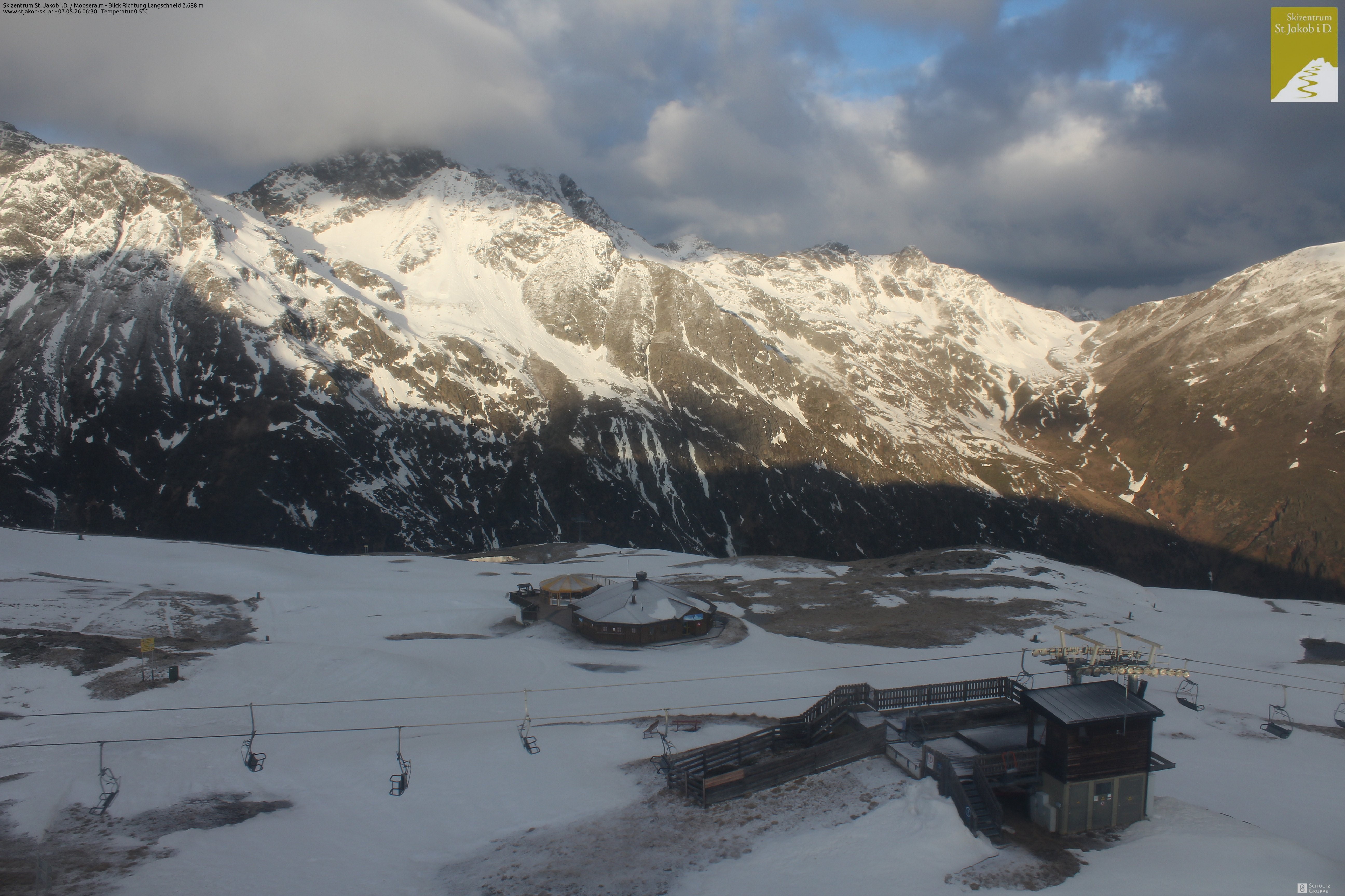 Archived image Webcam Chair lift Mooserberg