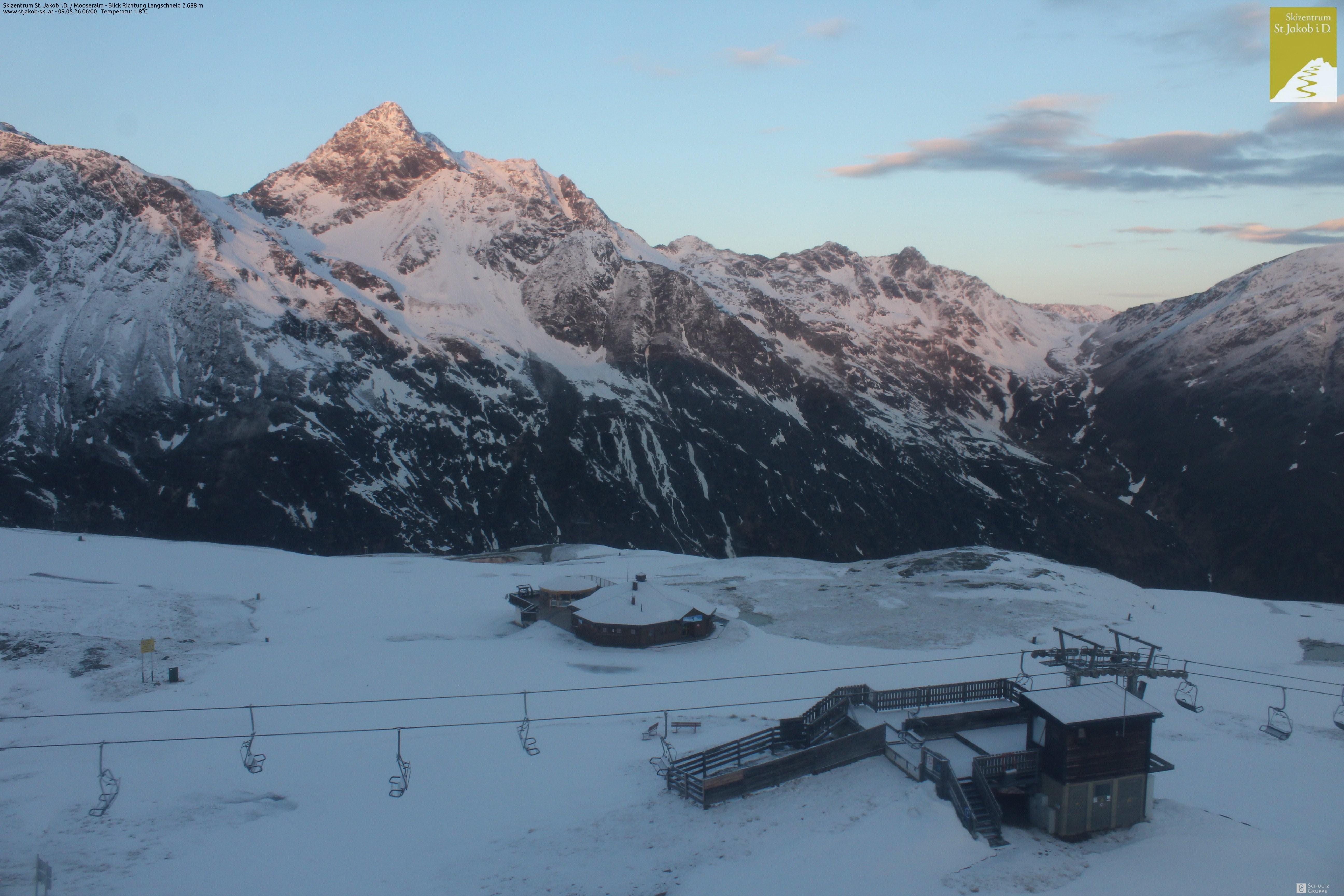Archiv Foto Webcam Sesselbahn Mooserberg