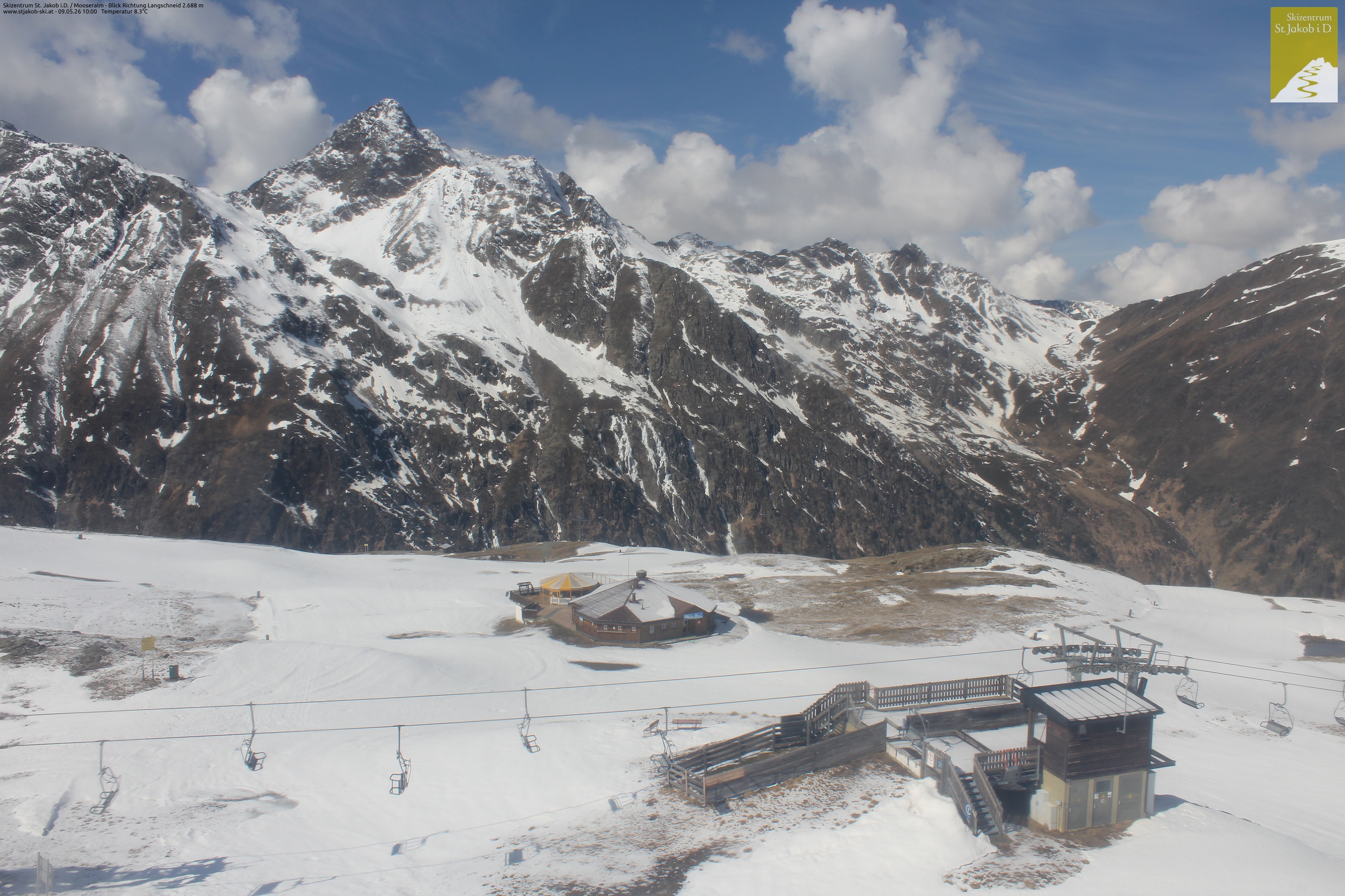 Archiv Foto Webcam Sesselbahn Mooserberg