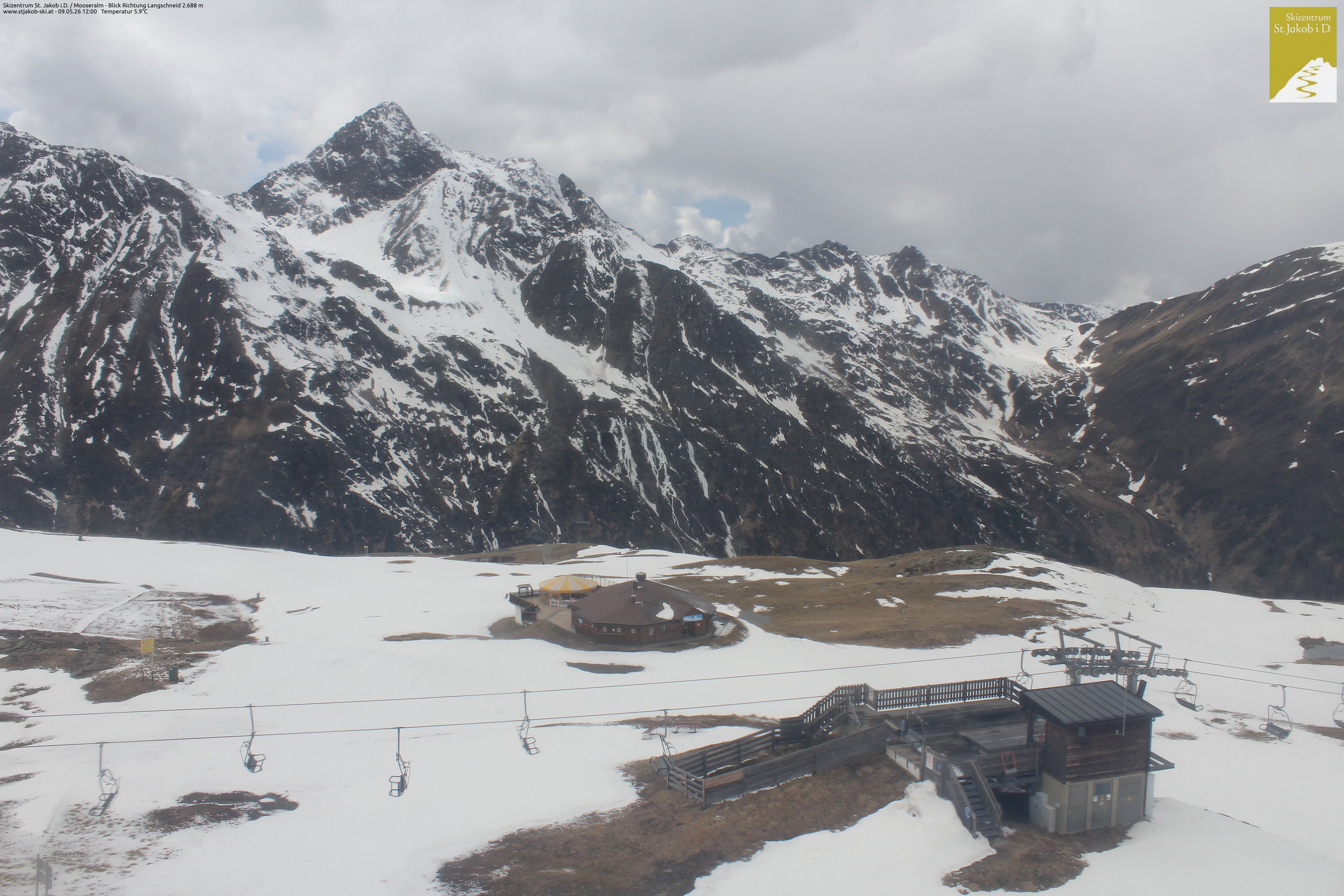 Archiv Foto Webcam Sesselbahn Mooserberg
