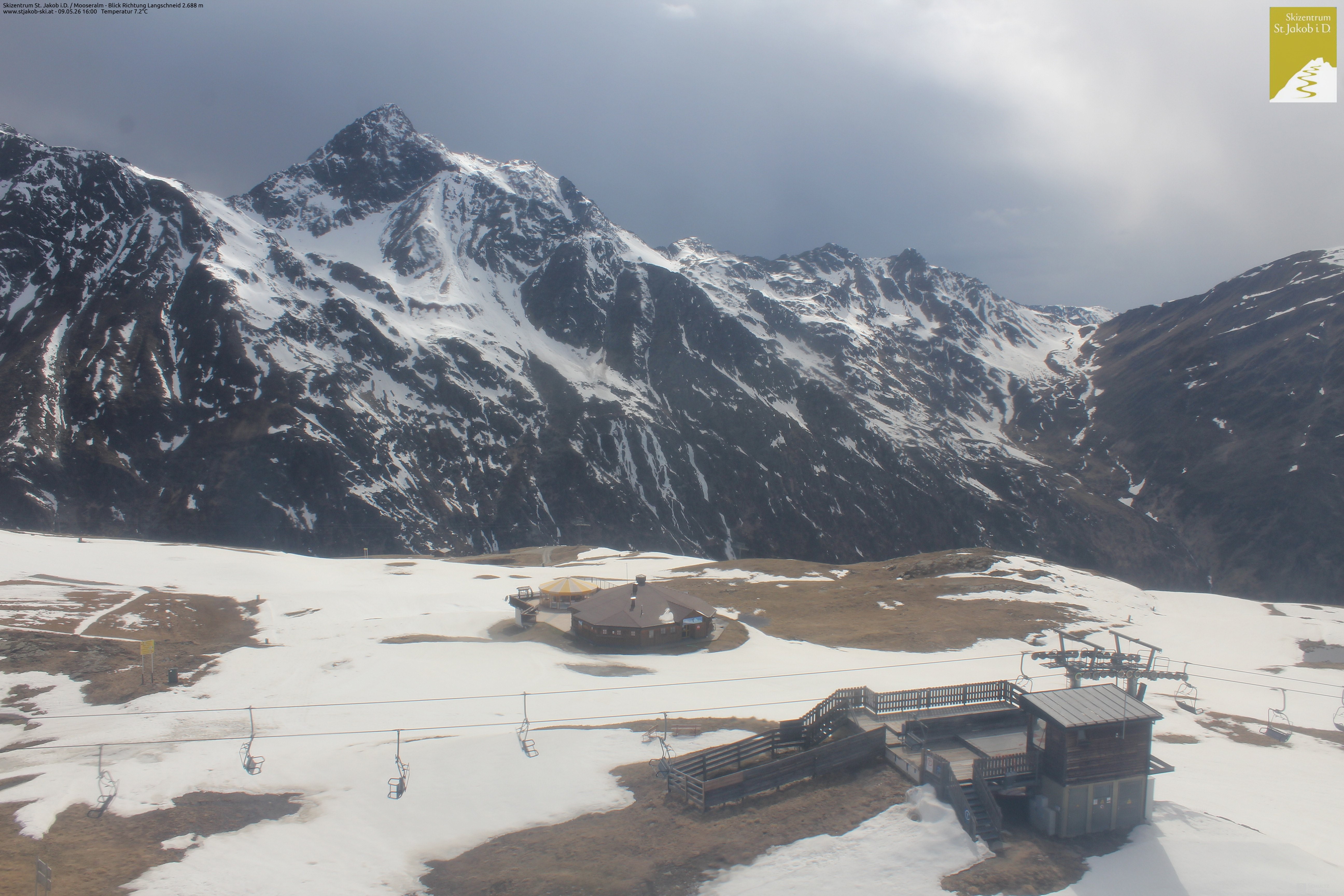 Archiv Foto Webcam Sesselbahn Mooserberg