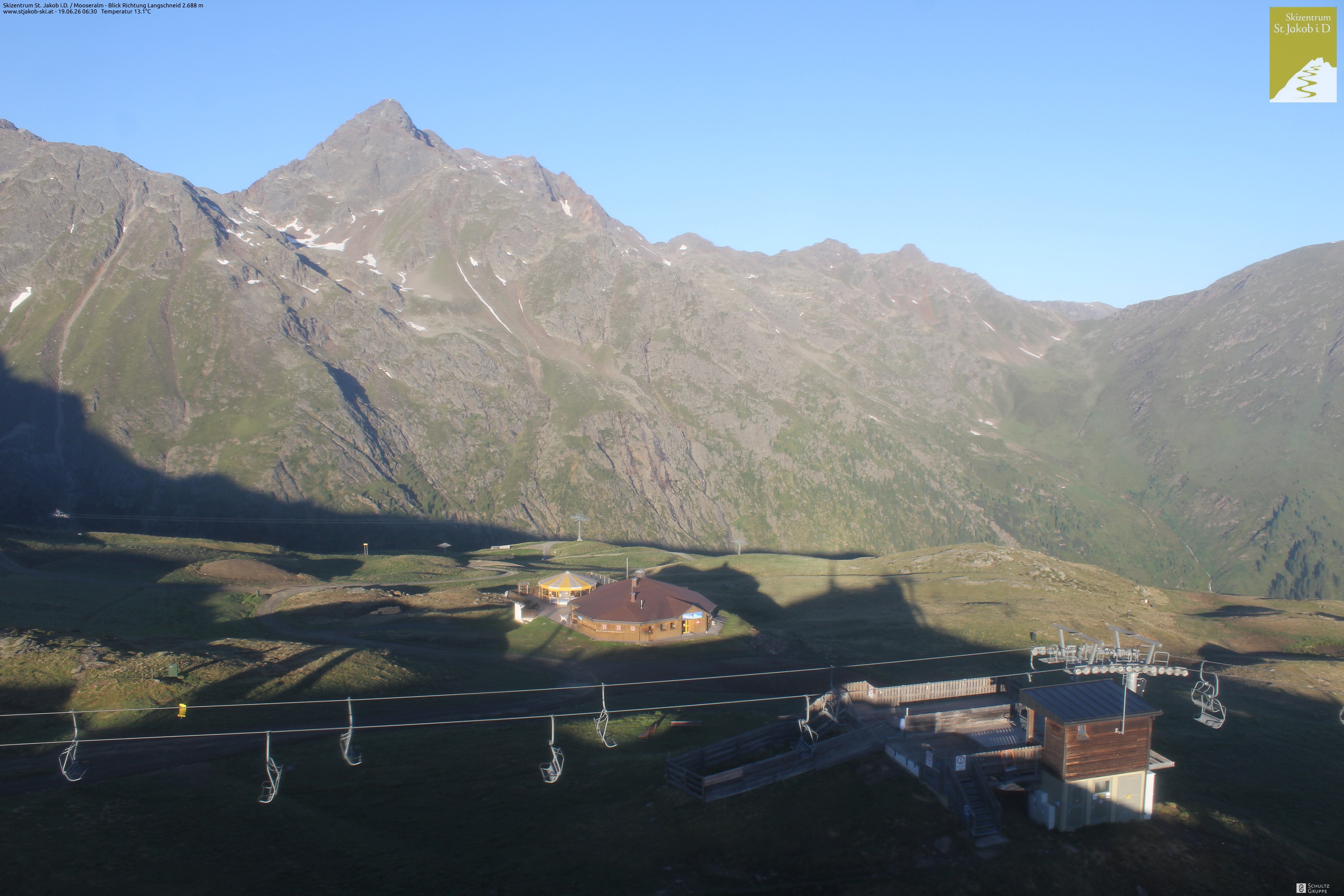Archiv Foto Webcam Sesselbahn Mooserberg