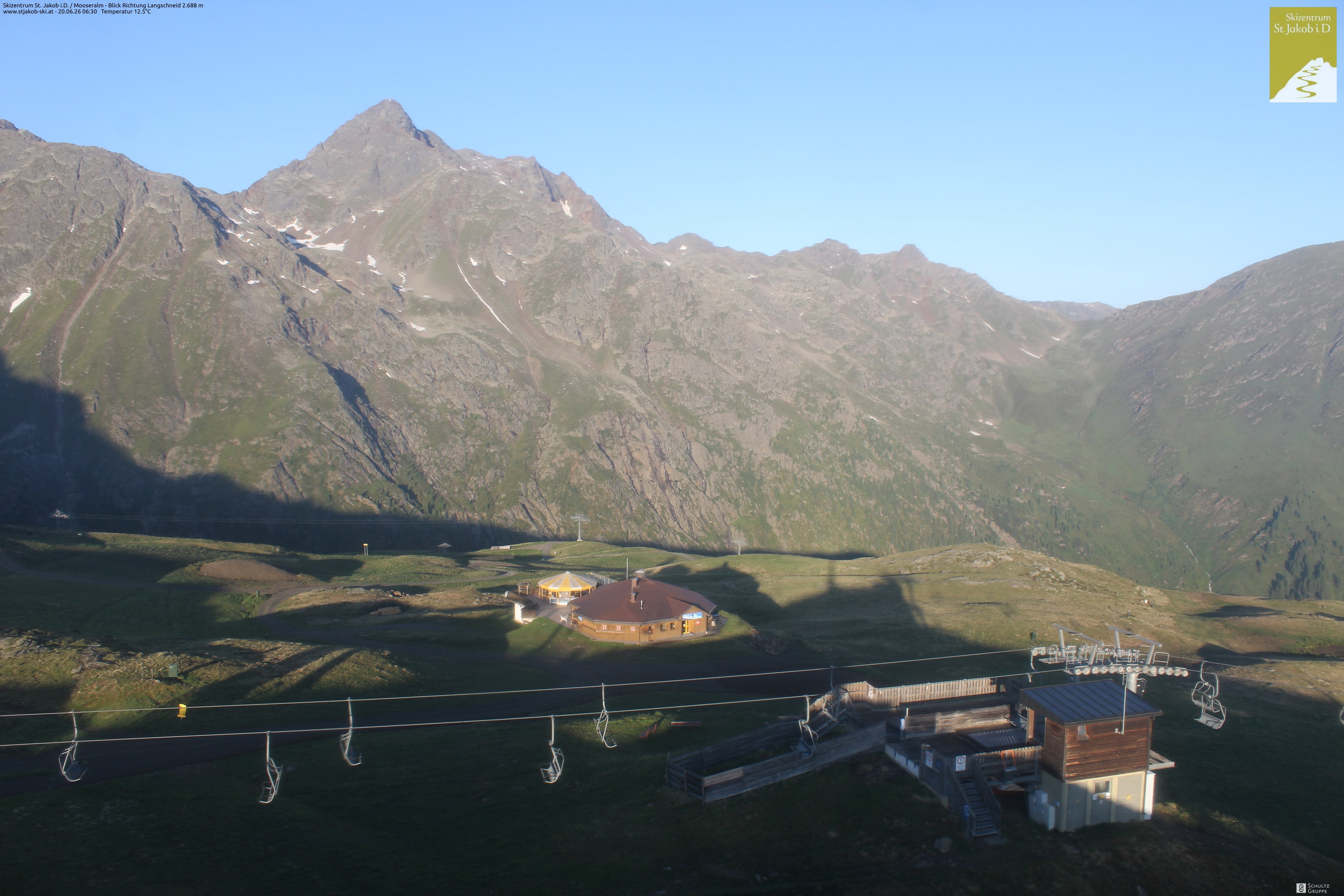 Archiv Foto Webcam Sesselbahn Mooserberg