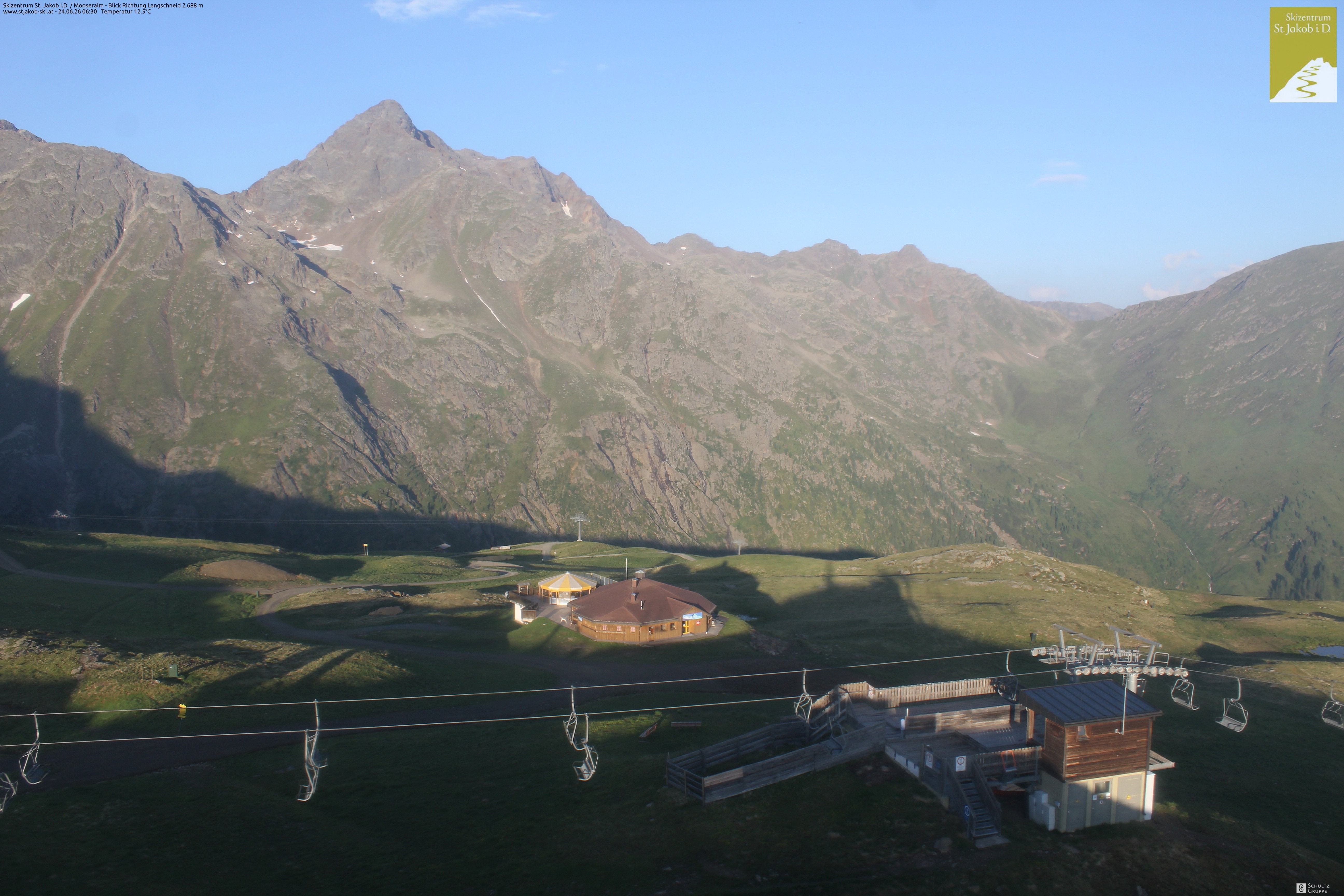 Archived image Webcam Chair lift Mooserberg