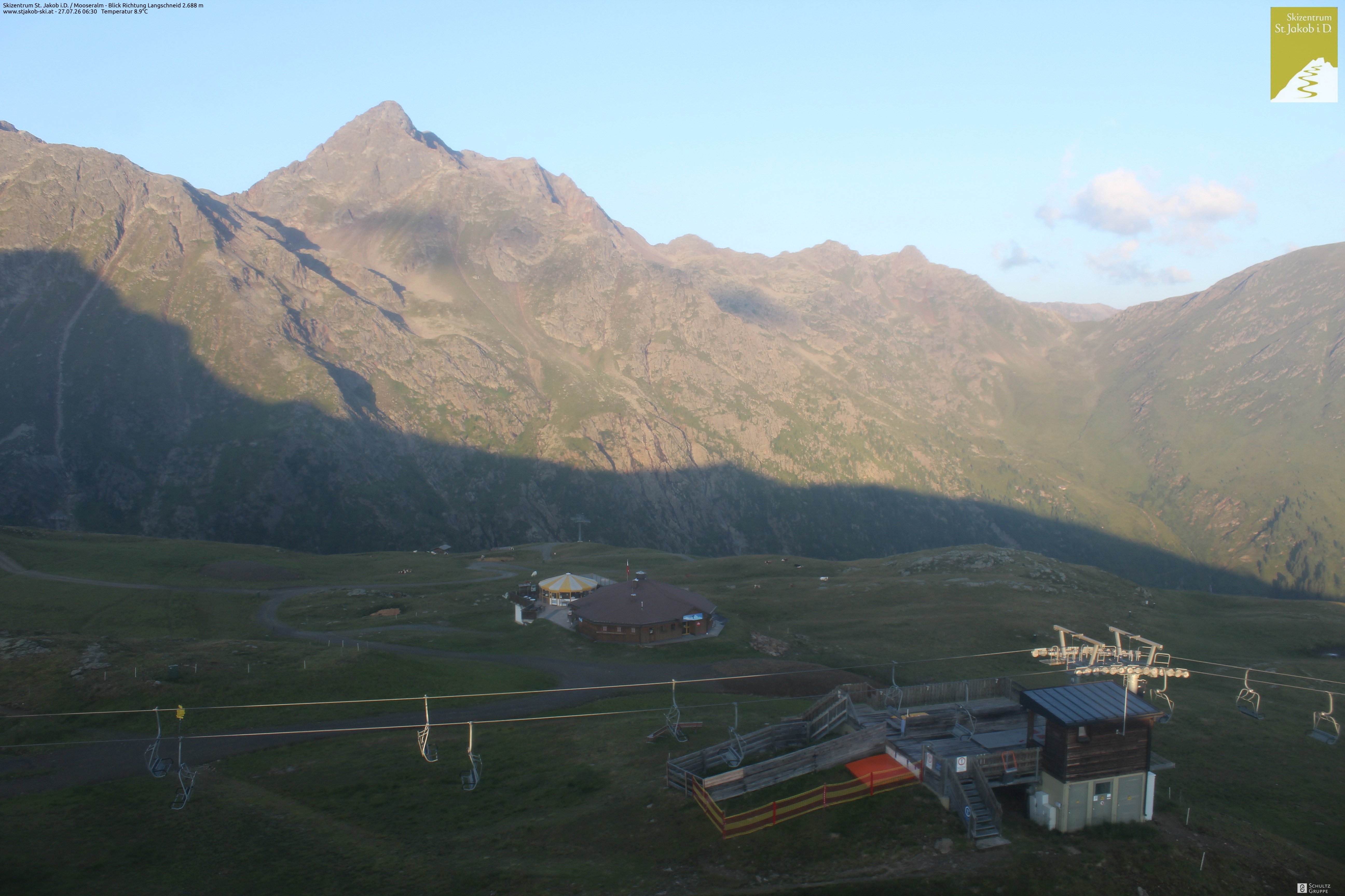 Archiv Foto Webcam Sesselbahn Mooserberg