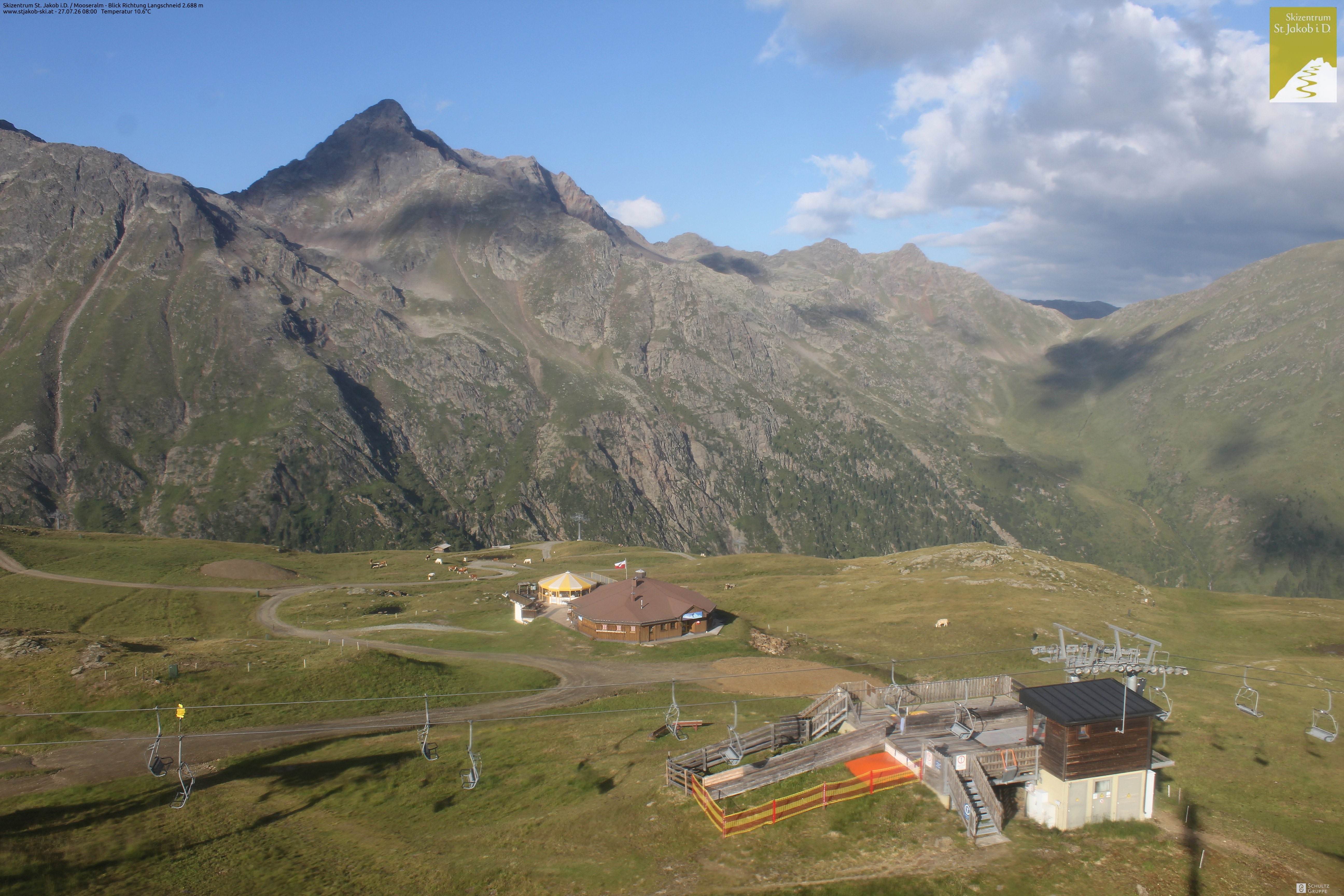 Archiv Foto Webcam Sesselbahn Mooserberg