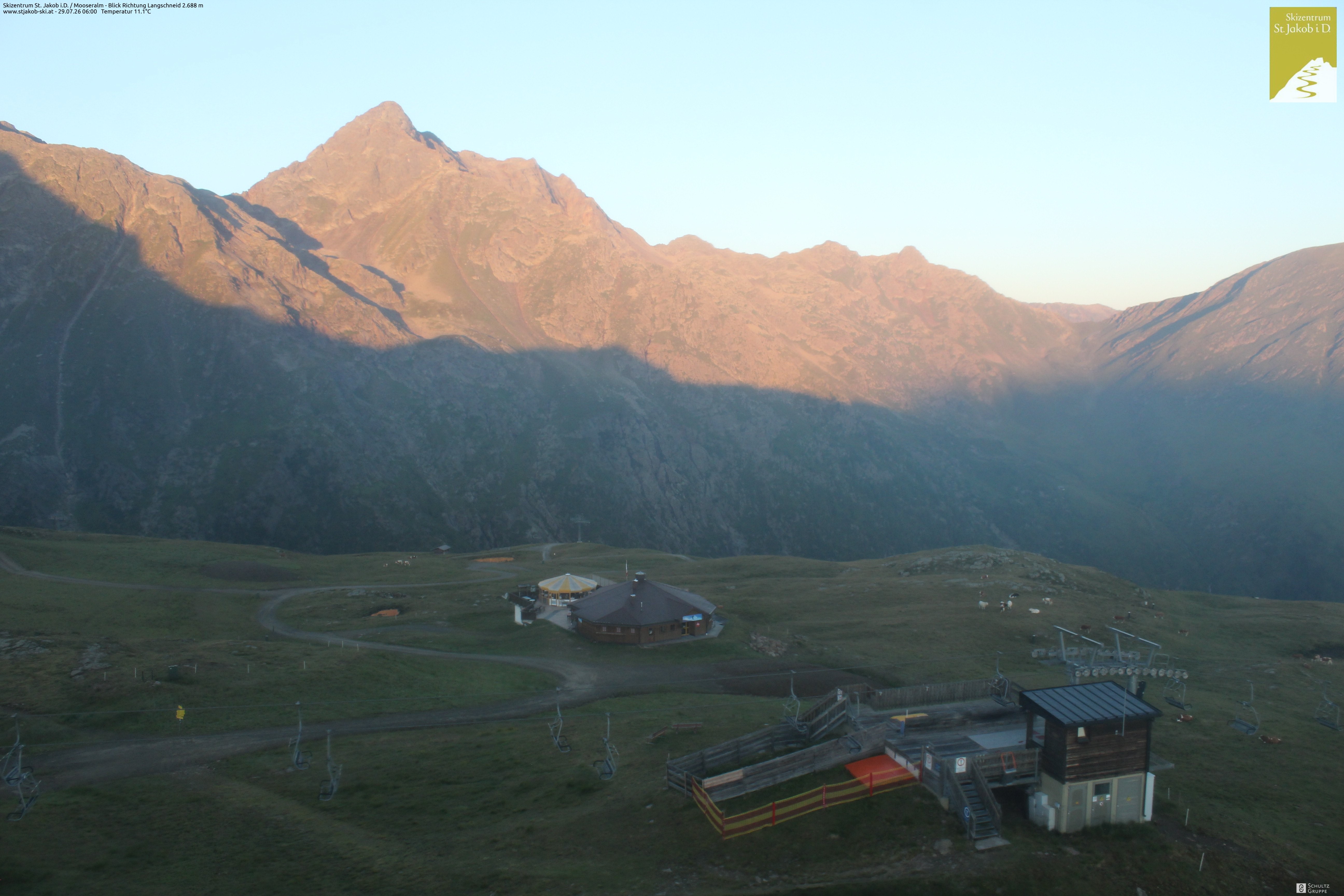 Archiv Foto Webcam Sesselbahn Mooserberg