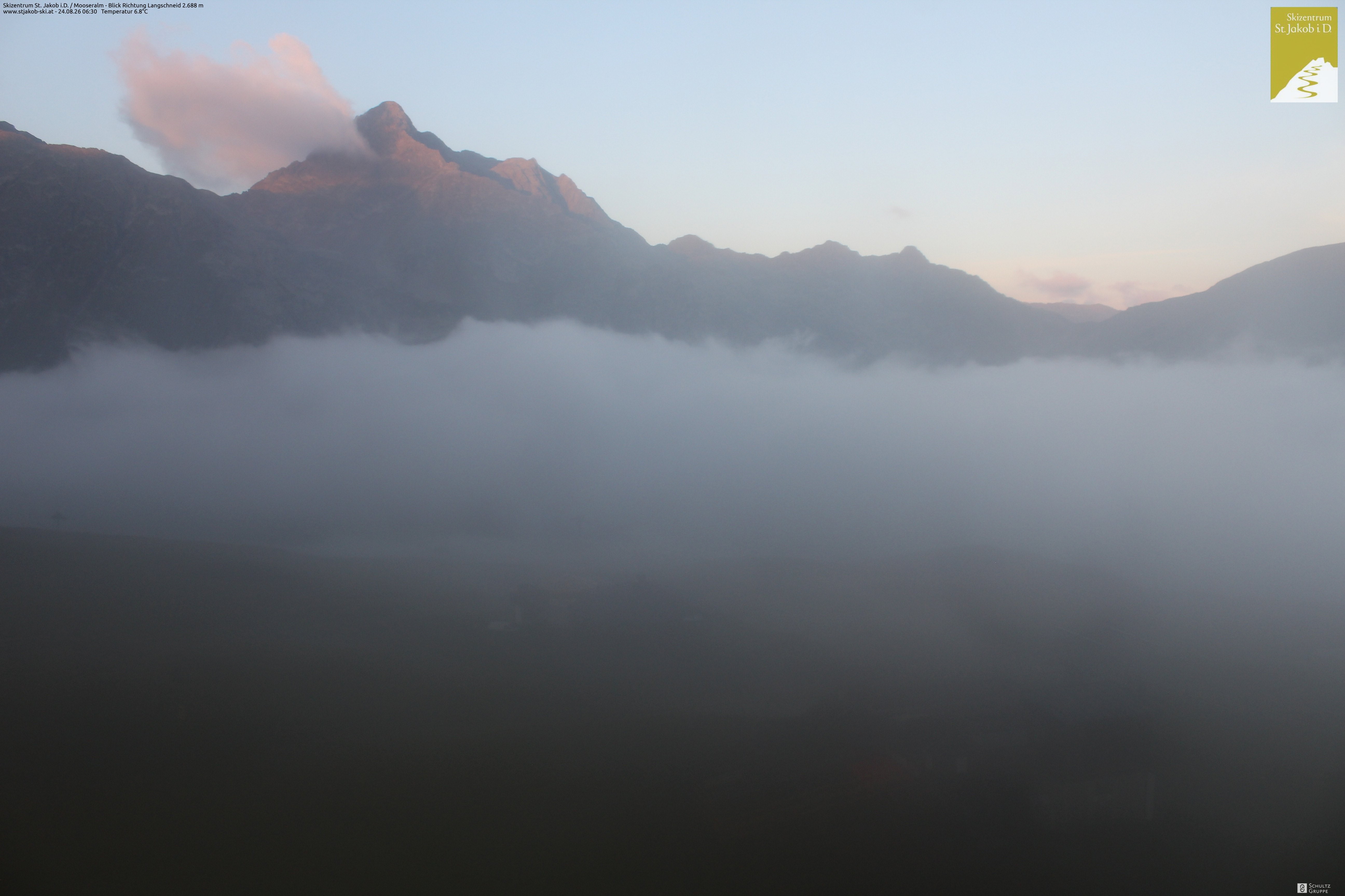 Archived image Webcam Chair lift Mooserberg