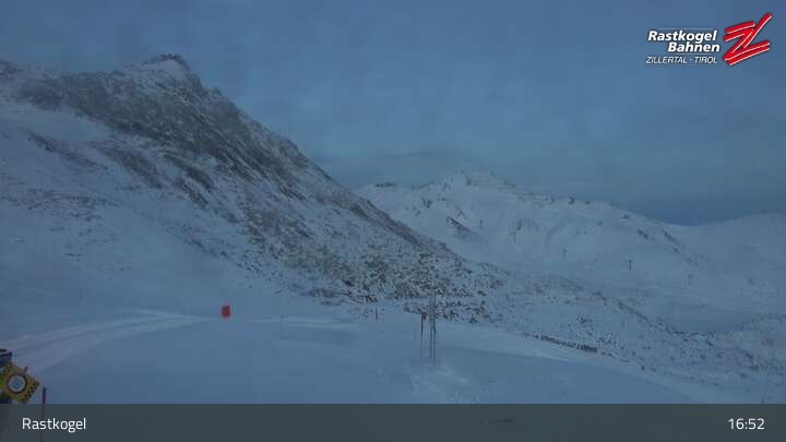 Archiv Foto Webcam Rastkogel, Tuxer Alpen