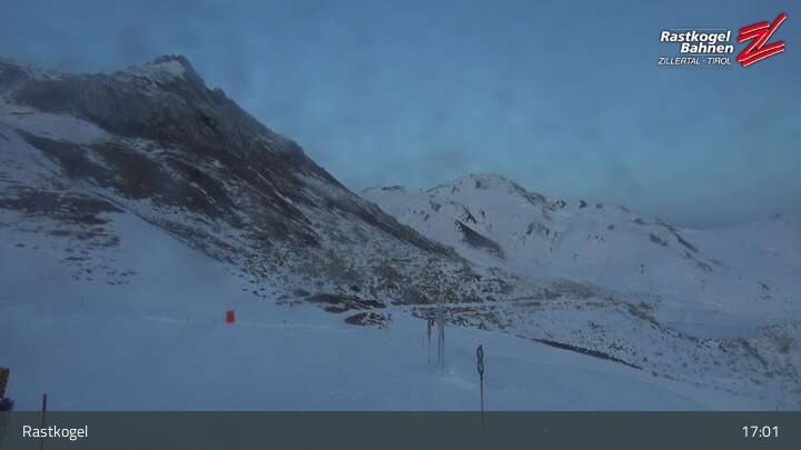 Archiv Foto Webcam Rastkogel, Tuxer Alpen
