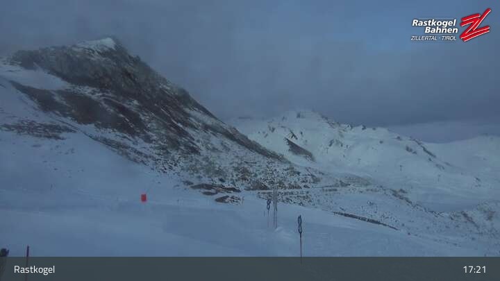 Archiv Foto Webcam Rastkogel, Tuxer Alpen