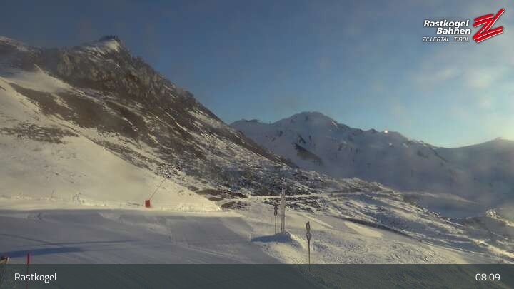 Archiv Foto Webcam Rastkogel, Tuxer Alpen