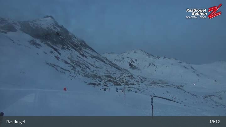 Archiv Foto Webcam Rastkogel, Tuxer Alpen