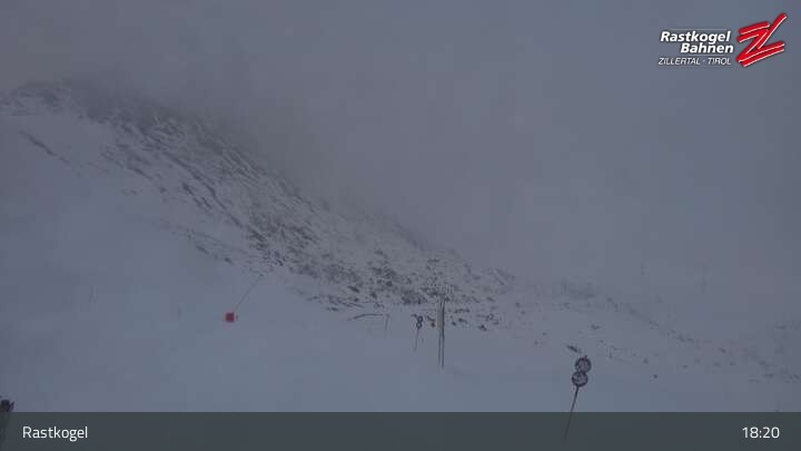 Archiv Foto Webcam Rastkogel, Tuxer Alpen