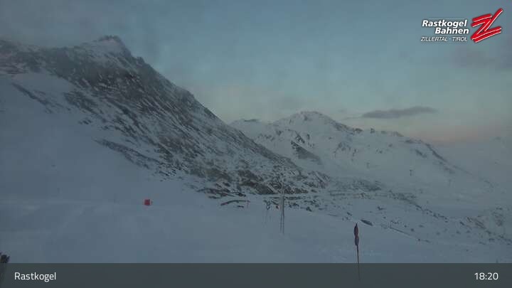 Archiv Foto Webcam Rastkogel, Tuxer Alpen