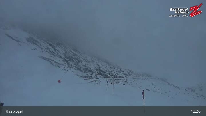 Archiv Foto Webcam Rastkogel, Tuxer Alpen
