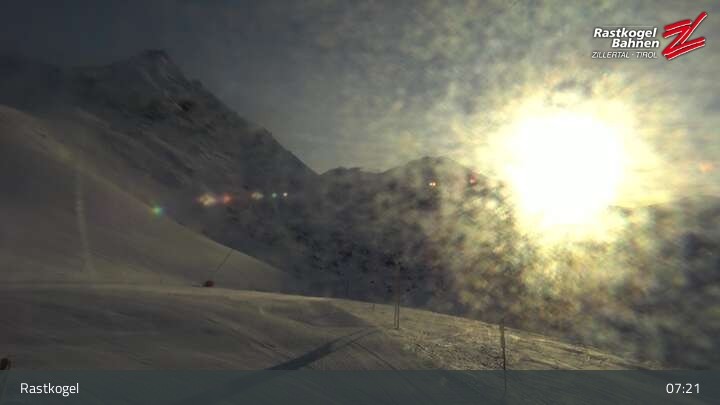 Archiv Foto Webcam Rastkogel, Tuxer Alpen