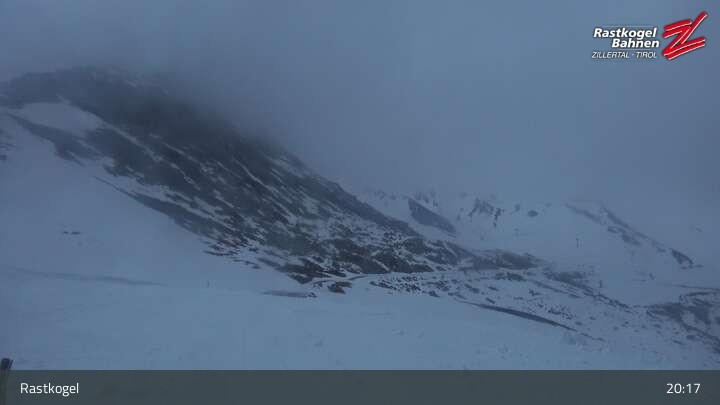 Archiv Foto Webcam Rastkogel, Tuxer Alpen