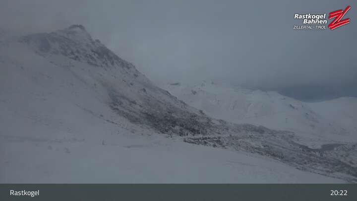 Archiv Foto Webcam Rastkogel, Tuxer Alpen