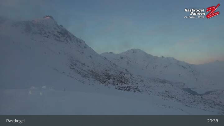 Archiv Foto Webcam Rastkogel, Tuxer Alpen