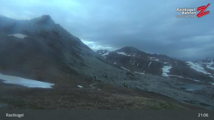 Archiv Foto Webcam Rastkogel, Tuxer Alpen
