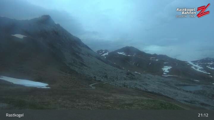 Archiv Foto Webcam Rastkogel, Tuxer Alpen