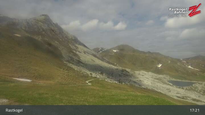 Archiv Foto Webcam Rastkogel, Tuxer Alpen