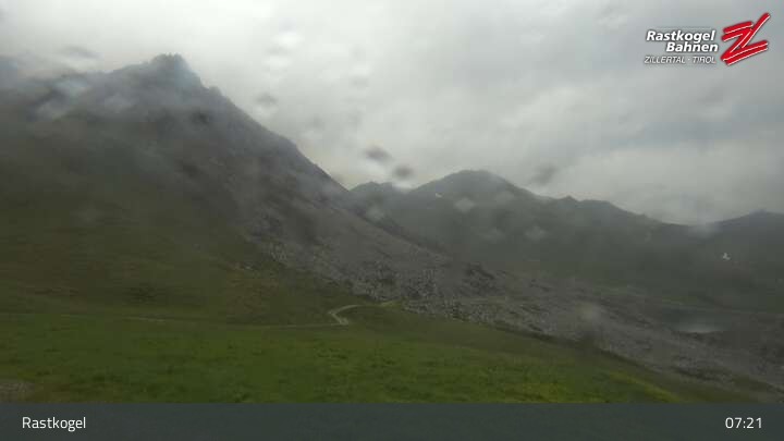 Archiv Foto Webcam Rastkogel, Tuxer Alpen