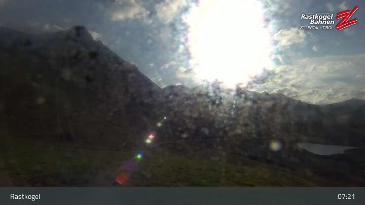 Archiv Foto Webcam Rastkogel, Tuxer Alpen