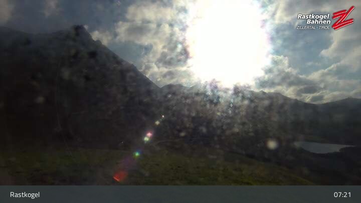 Archiv Foto Webcam Rastkogel, Tuxer Alpen