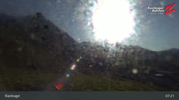 Archiv Foto Webcam Rastkogel, Tuxer Alpen