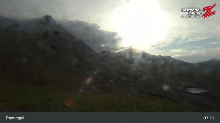 Archiv Foto Webcam Rastkogel, Tuxer Alpen