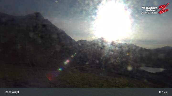 Archiv Foto Webcam Rastkogel, Tuxer Alpen