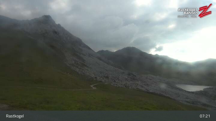 Archiv Foto Webcam Rastkogel, Tuxer Alpen