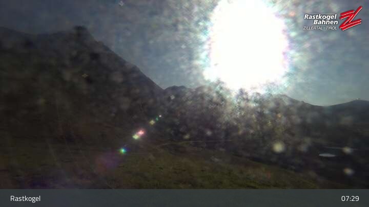 Archiv Foto Webcam Rastkogel, Tuxer Alpen