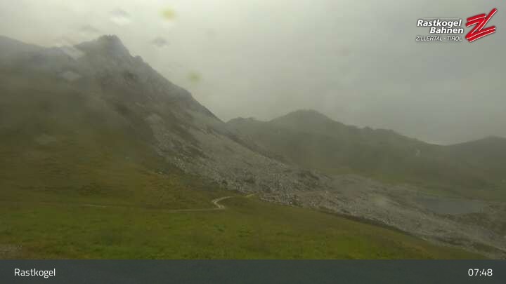 Archiv Foto Webcam Rastkogel, Tuxer Alpen
