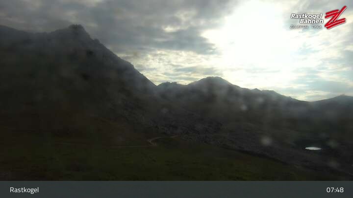 Archiv Foto Webcam Rastkogel, Tuxer Alpen