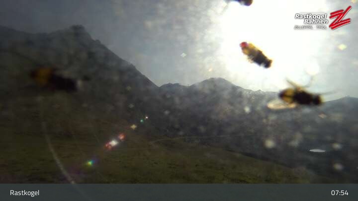 Archiv Foto Webcam Rastkogel, Tuxer Alpen
