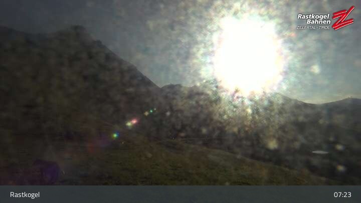 Archiv Foto Webcam Rastkogel, Tuxer Alpen
