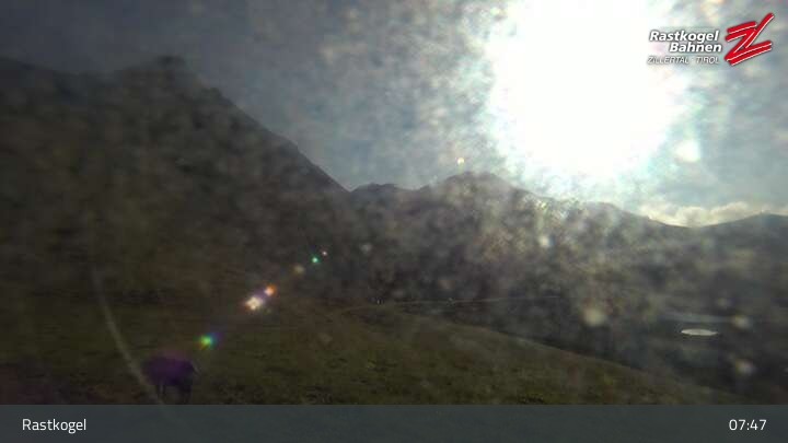 Archiv Foto Webcam Rastkogel, Tuxer Alpen