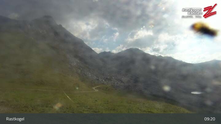 Archiv Foto Webcam Rastkogel, Tuxer Alpen