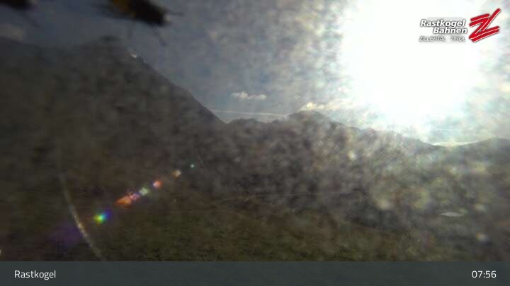 Archived image Webcam Rastkogel mountain, Tux Alps