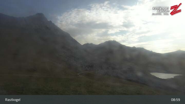 Archiv Foto Webcam Rastkogel, Tuxer Alpen