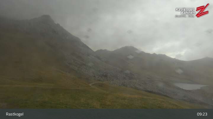 Archiv Foto Webcam Rastkogel, Tuxer Alpen