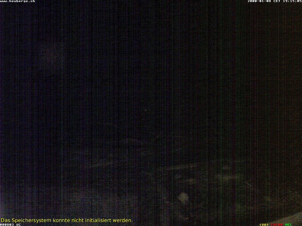 Archiv Foto Webcam Berghaus Arflina / Heuberge