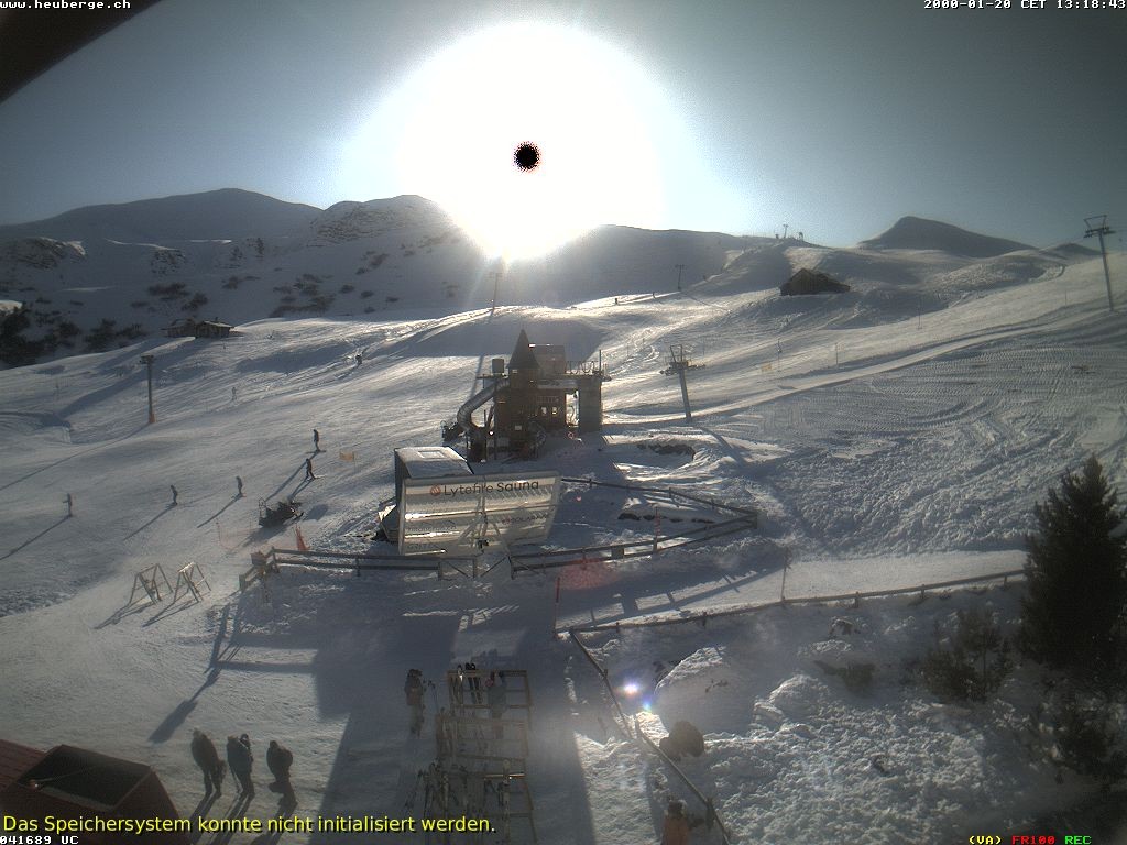 Archived image Webcam Restaurant Arflina