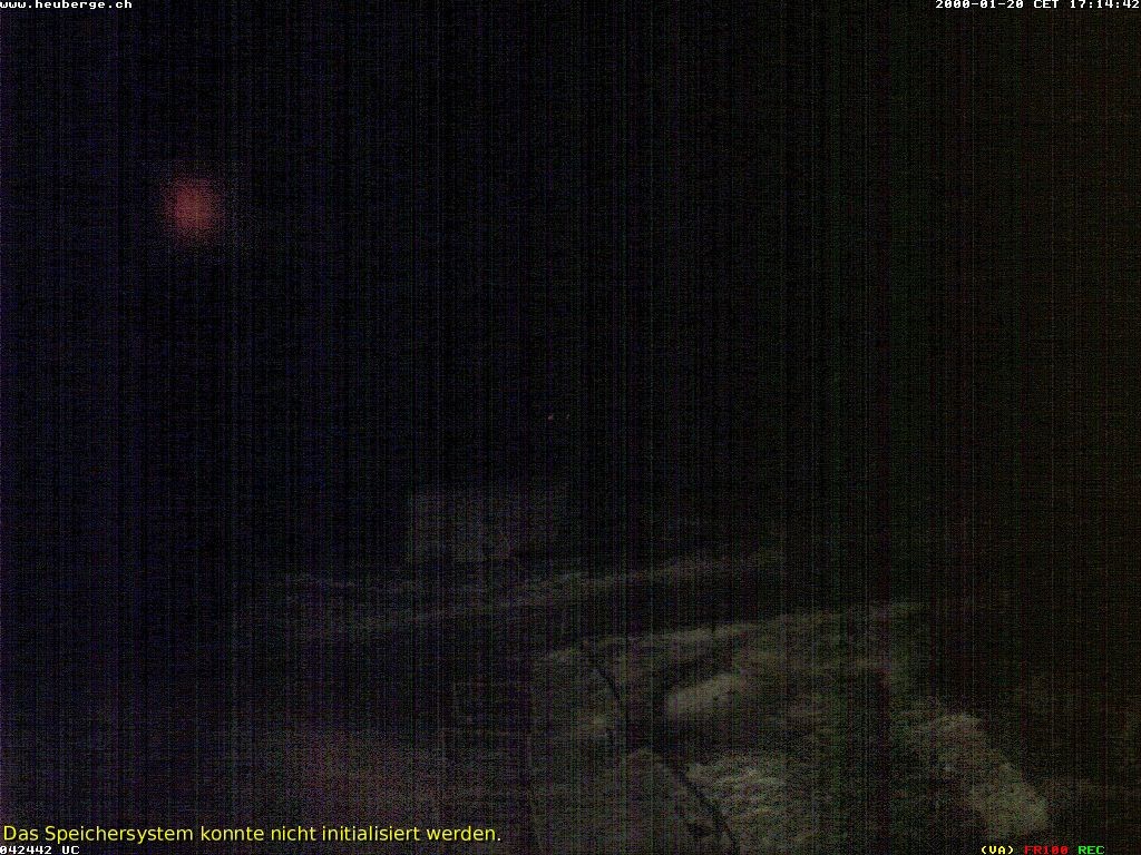Archiv Foto Webcam Berghaus Arflina / Heuberge