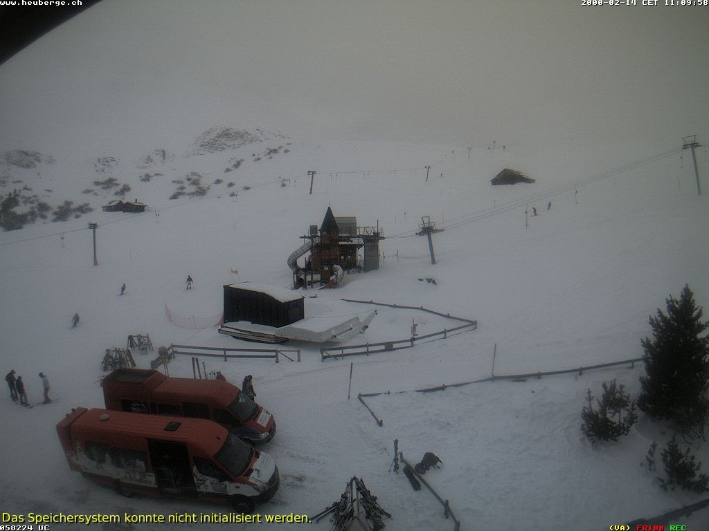 Archiv Foto Webcam Berghaus Arflina / Heuberge