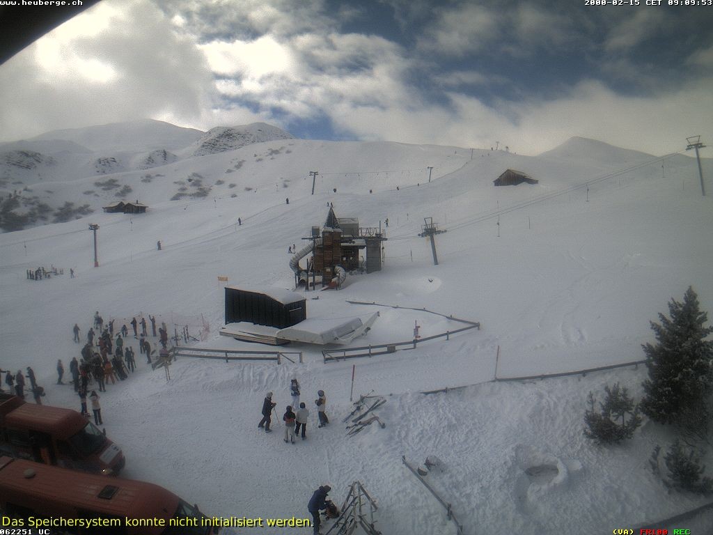 Archiv Foto Webcam Berghaus Arflina / Heuberge