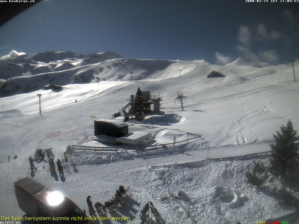 Archiv Foto Webcam Berghaus Arflina / Heuberge